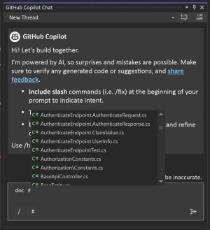 Slash Commands & References